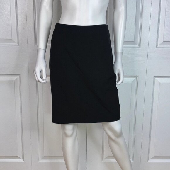 ANN TAYLOR women's black skirt size 8 - Picture 1 of 3